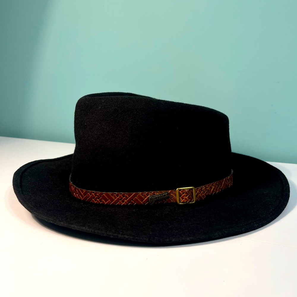 Outback Trading Company Ltd. 100% Wool Hat Size Large WPL-5923